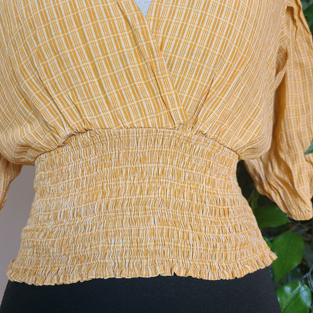 Faithfull The Brand Ceretti Check P-Desert top. - Picture 7 of 10